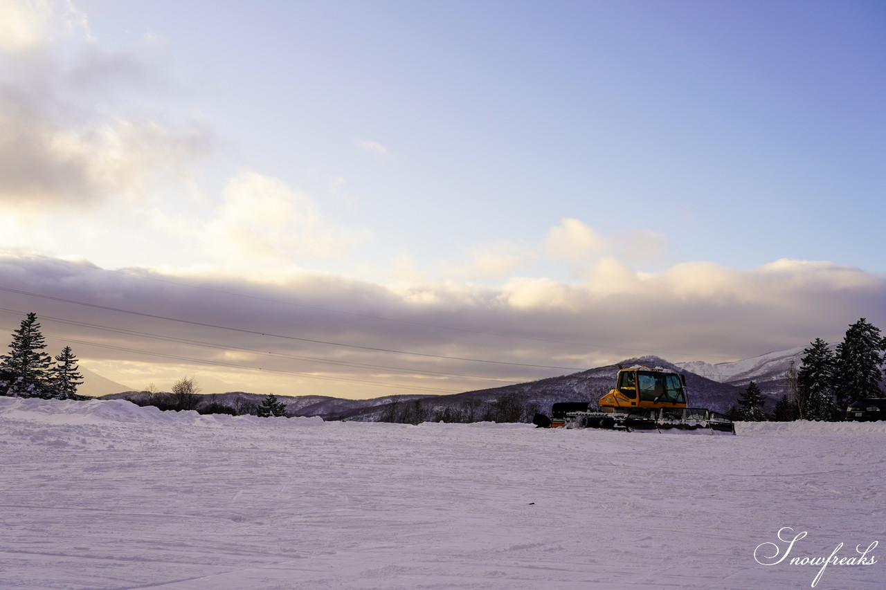 天然雪100％！本日、中山峠スキー場がゲレンデオープン♪ 2019-2020 北海道スキー＆スノーボードシーズンの開幕です(*^^)v